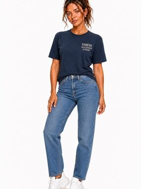 Metro State Police Dept Graphic Tee Navy Vintage